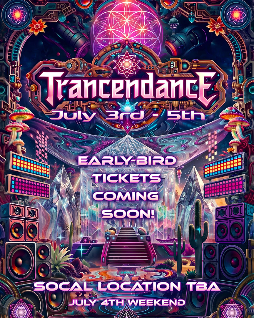 Trancendance Campout July 4th Weekend flyer